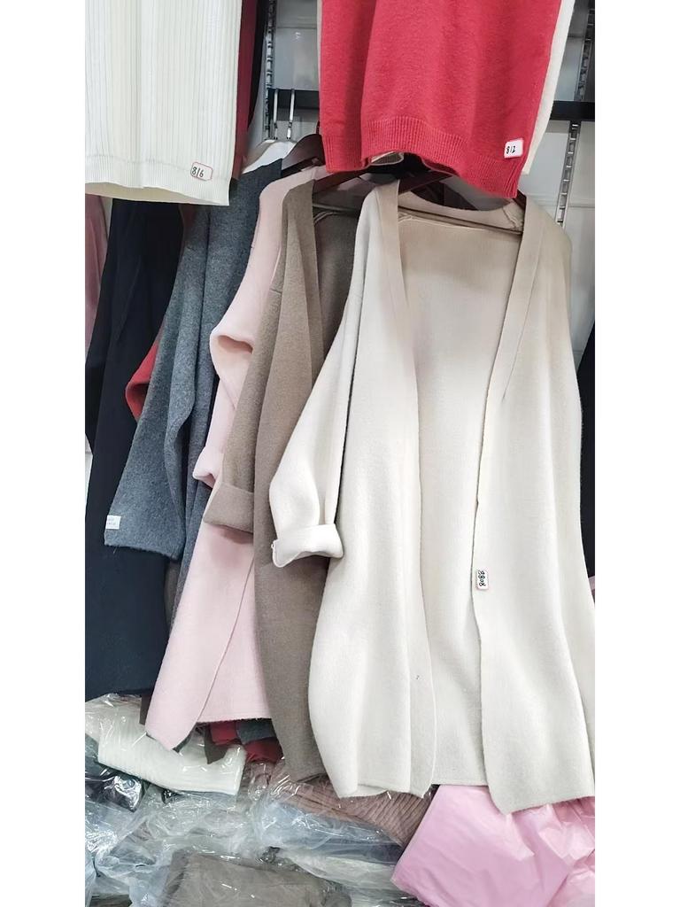 Women’s High-End Knitted Loose Cardigan - Autumn/Winter 2025 Collection
