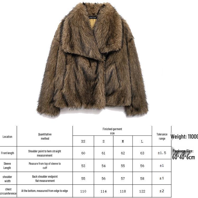 Women's Winter Lambswool Thick Cardigan Coat - New Fur Series