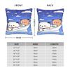 Bubu Dudu Flying Pillow Case  Cute Funny Pillow Cover Print Pillowcases For Chair Sofa Home Decor