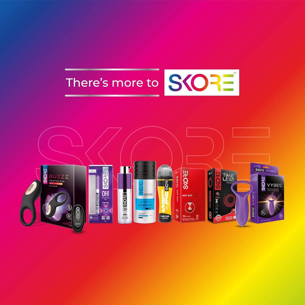 Skore Shades Colored Dotted Condoms 20's Pack Natural Latex Rubber Assorted Colors Pleasure Fit Protection Smooth Feel