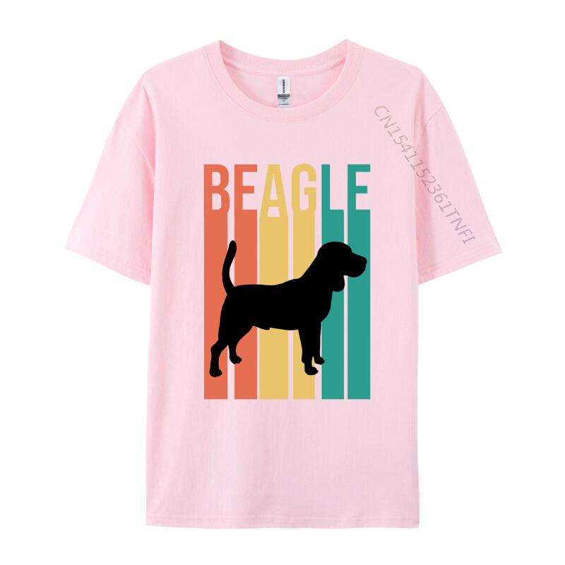 Beagle T Shirt Funny Dog Lover Shirt For Men Casual On Sale Cotton Tops Shirts Dog Silhouette Camisa for Men