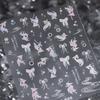 Goldfish in Bag 5D Nail Art Sticker Jelly Like Translucent Goldfish with Bubble Cute Aquatic Manicure Decal DIY