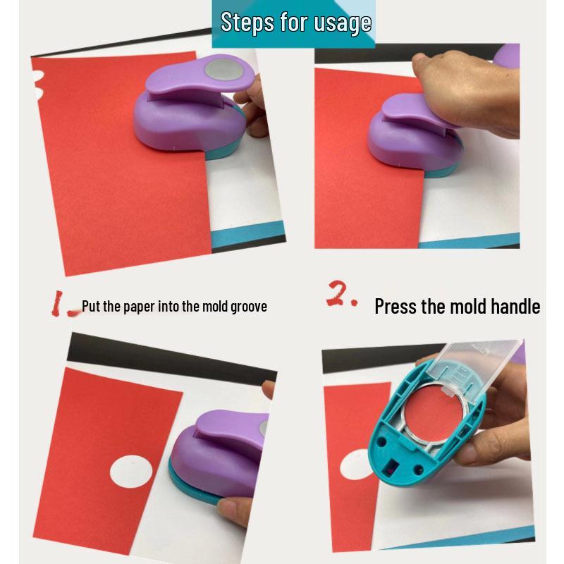 Efficient Large Circle Embosser for Creative DIY Children's Projects