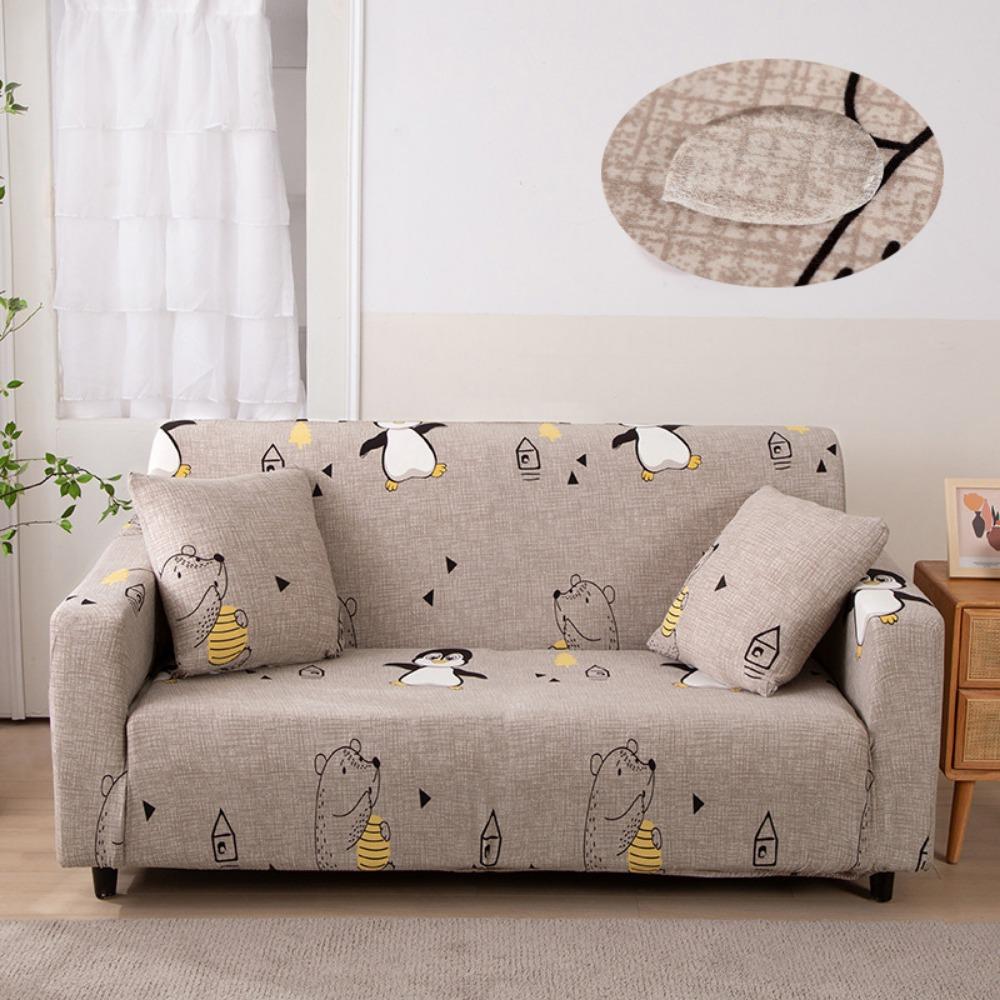 Anti-splashing Four-season Printing Elastic Sofa Cover All-inclusive Combination Sofa Cushion Cover Towel Cover Cloth