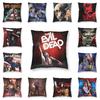 Übernatürlicher Horrorfilm Evil Dead Quadratischer Kissenbezug Heimdekoration Army Of Darkness Kissenbezug für Sofa Autositz