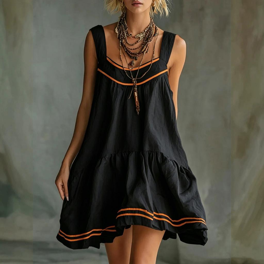 Women’s Sleeveless Mini Dress Casual Loose Fit Retro Style Sundresses for Women Summer Dresses for Women Maxi Dresses for Women Boho Dresses for Women