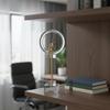 Human Figure Sculpture Abstract with Glass Base Modern Art Statue