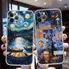 Starry Night Van Gogh Painting Case for Motorola G10 G20 G30 G31 G32 G34 G35 G41 G42 G50 G51 G52 G55 G60 G60S G62 G71 G72 G75