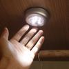 LED Wireless Stick-on Tap Light Cordless Touch Lamp Indoor Outdoor for Closets Storage Rooms Car ( Batteris Not Included )