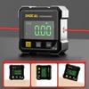 Rechargeable Double Sided Laser Inclinometer Four Sided Magnetic Slope Level Angle Level  Household