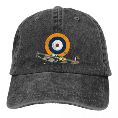 Supermarine Spitfire RAF Samolot z II wojny światowej Samolot Flugzeug MKI Usuń Czapka baseballowa Męska Kapelusze kowbojskie Daszek Snapback Czapki dla miłośników