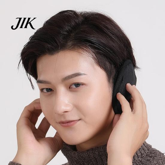 Men Winter Ear Warmers Unisex Earmuffs Thick Plush Protection Windproof Anti-slip Back-on Style Firm Stitching Commuting Outdoor Skiing Decorative