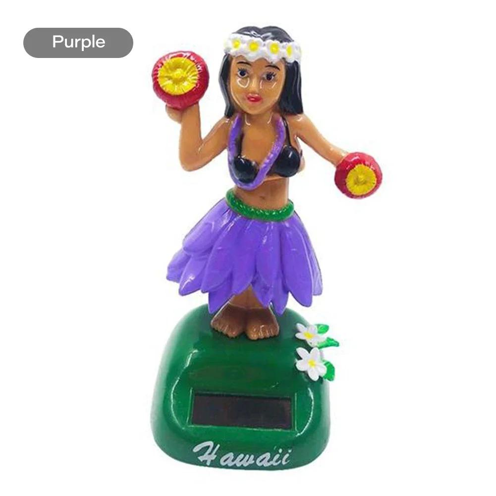 Mașină solară automată leagăn păpușă dansatoare bijuterii ornamente figurine pentru păpuși ornamente creative pentru fete în miniatură decorațiuni pentru casă