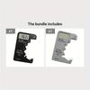 LCD Digital Battery Tester, Portable Capacity Detector Check AA AAA 9V & 1.5V Button Cell Capacitance Diagnostic Tool