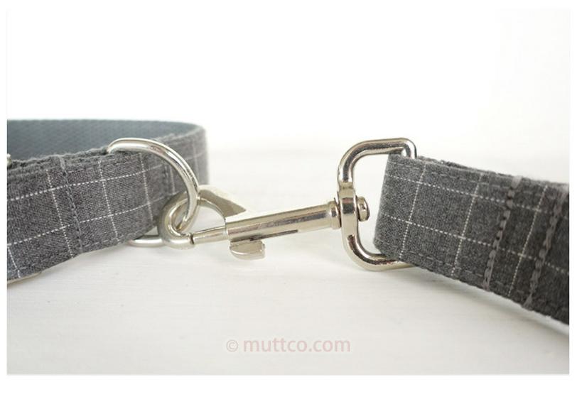 MUTTCO Dog Collar & Leash Set with Bowtie - Pet Accessories UDC-001