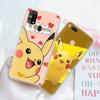 Transparent Case for Samsung A04 A14 A23 A34 A54 M23 M33 M52 M53 Realme Narzo 50 50I 50a Prime C35 C55 C30S 10 9 Pro K-90 Lovely Pikachu