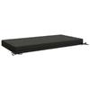 Seat Cushion SOEST 100percent  Polyester Anthracite 120 x 60 x 10 cm