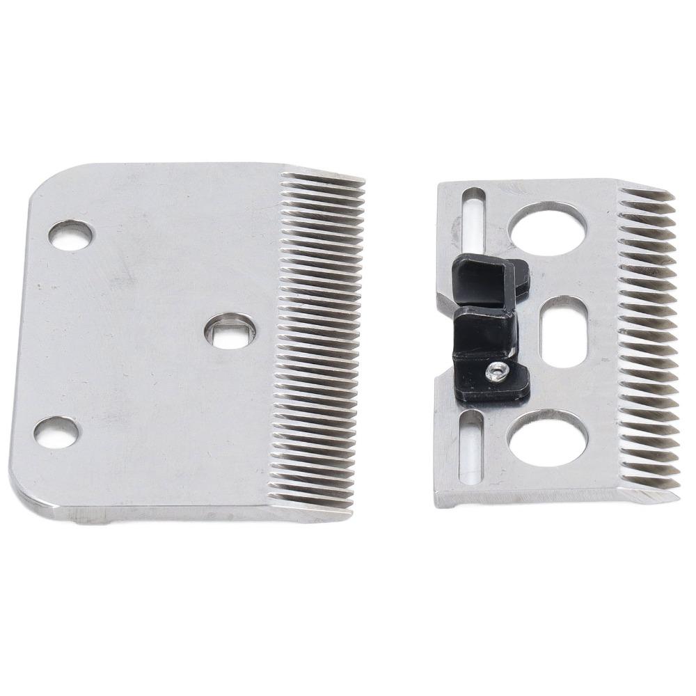 2pcs 35 Teeth Horse Clipper Blades Livestock Hair Trimmer Blades For Livestock Clipping