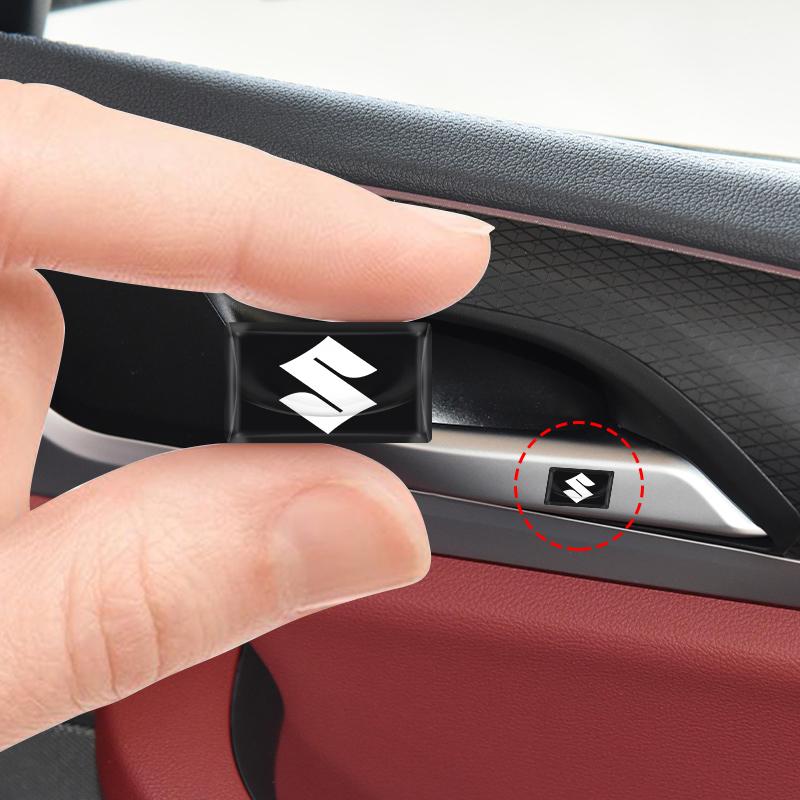 Car Styling 3D Epoxy Car Steering Wheel Dashboard Decoration Stickers for Suzuki SV 650 B-King GSR GSR750 GSR600 SV 650 BURGMAN DRZ GSXF