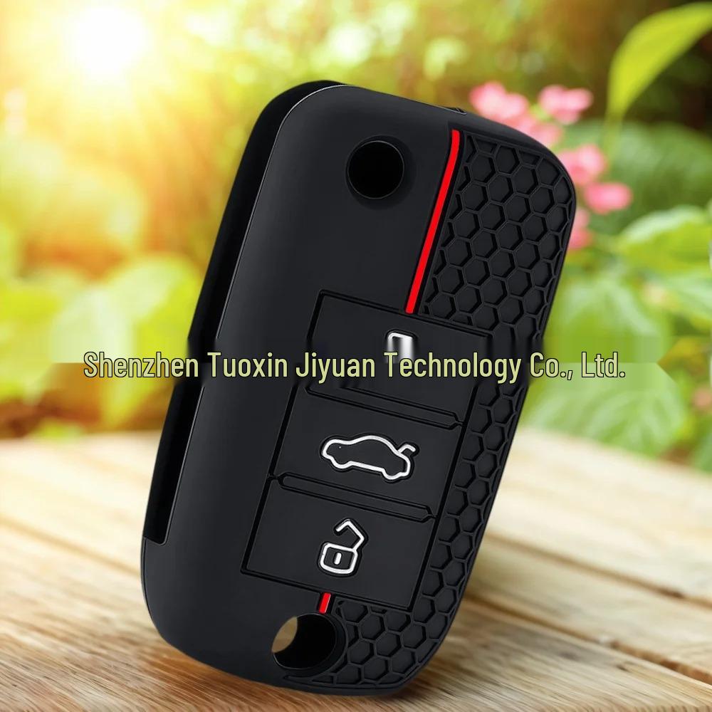 Silicone Key Case for 3-Button Lada Renault Remote Control