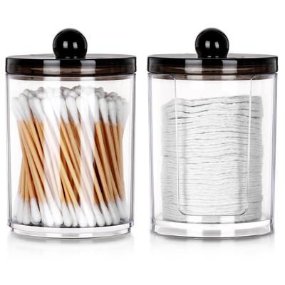 2-Tier Container For Cotton Buds And Cotton Pads
