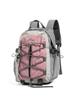 Schoolbag taro purple fog ash series niche nylon mountaineering backpack college student couple outdoor outing camping backpack