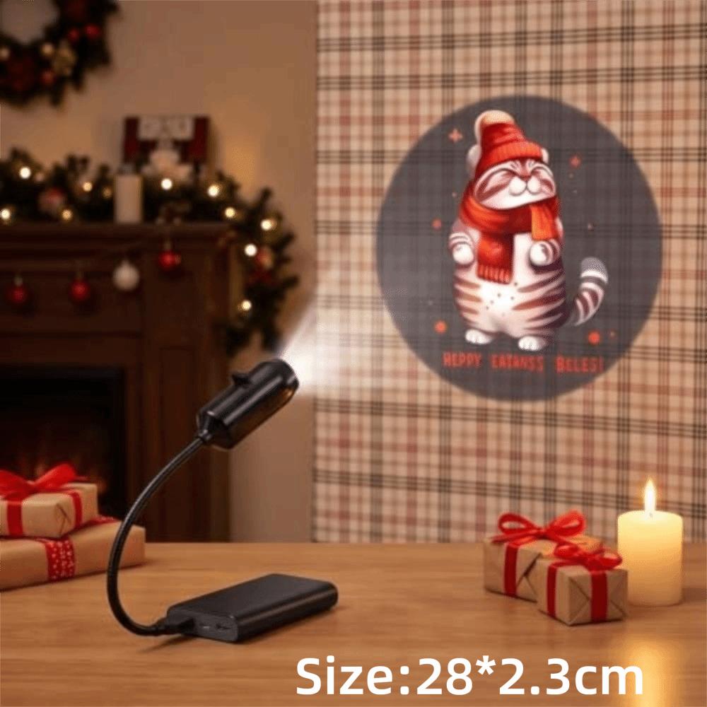 Multiple Scenes Festive Scene Projector HD Resolution Night Light Projector  Christmas Decoration
