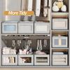 Foldable Underwear Bra Storage Box Wardrobe Clothes Organizer for Jeans T-Shirt Storage Box Drawers Separator Box Support Board