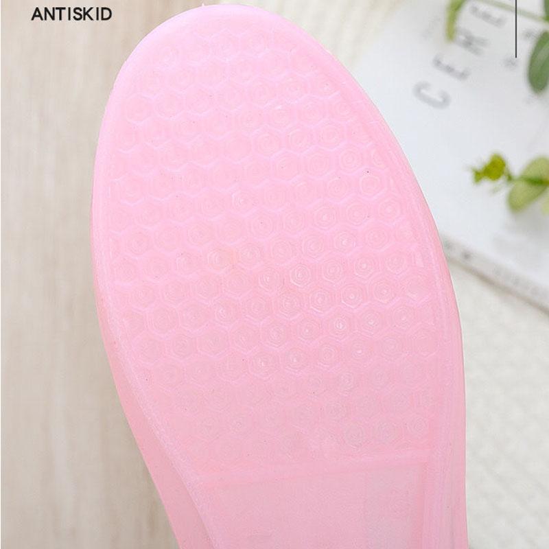 Stivali da pioggia Donna Adulto Tubo corto Scarpe da acqua basse Estate Antiscivolo Cucina Lavoro Plastica Impermeabile Zeppa bassa Stivali da pioggia in gelatina