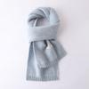 Premium Australian Merino Wool Scarf - Unisex Winter Warmth, Solid Colors
