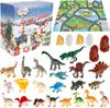 Christmas Bestselling Crossborder Countdown Dinosaur Blind Box Diy Tyrannosaurus Rex Toy Material Set