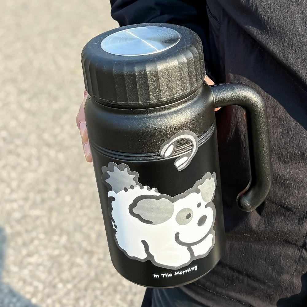 With Tea Strainer Stainless Steel Water Bottle Leak Proof Tea Cup Insulated Cup Workplace Use