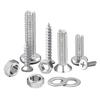 Stainless Steel Cross Head Screw M2 M2.5 M3 M4 M5 M6 Screw and Nut Set Household Screw Set
