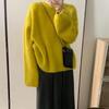 Soft and Fluffy Sweater for Women To Wear Outside In Autumn and Winter, with A Loose and Laid-back Style