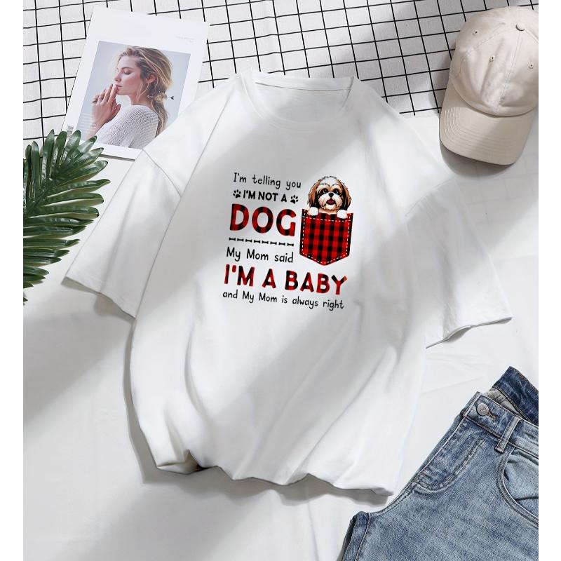 

Women s White Short Sleeve Tee with Prints, Breathable for Summer Daily XXL білий