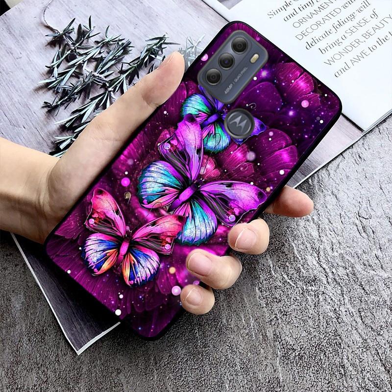 Butterfly Phone Case pro Motorola Moto G 5G G50 G60S G100 G Stylus G9 G8 G7 Power G Pure G8 Play G7Plus G60