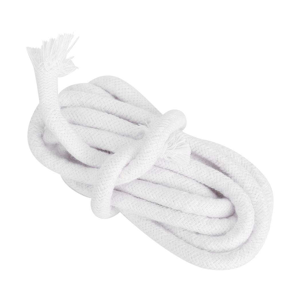 Ljusveke Funktionell Rund Fläta Naturlig Bomullsljusveke för Tillverkning av Ljus och DIY Oljelampor