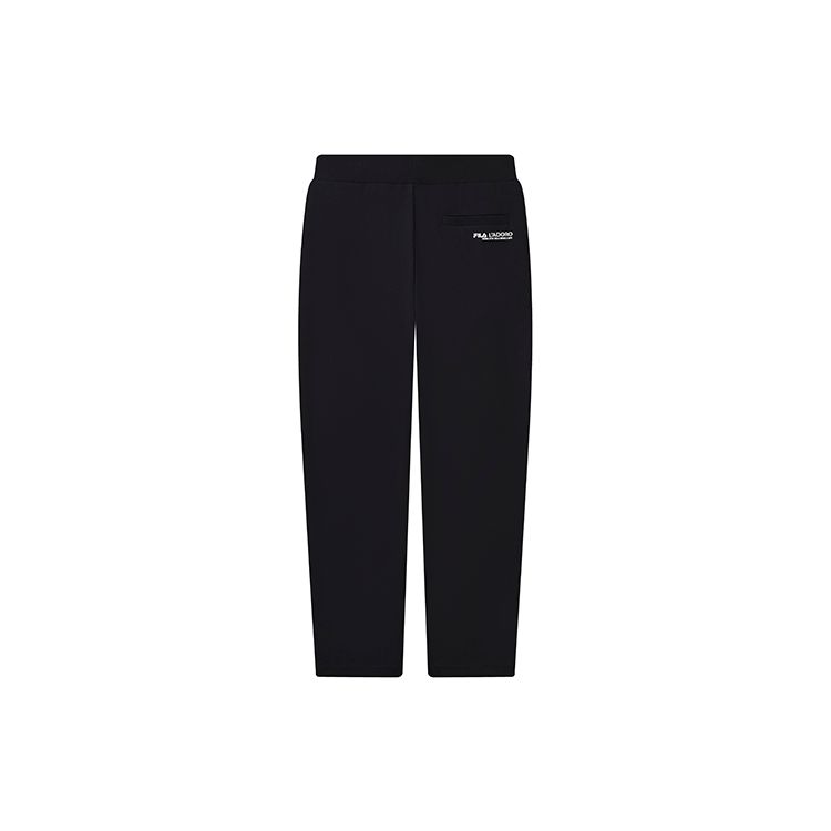 FILA Solid Color Cotton Knit Casual Pants Men bottoms Legendary-Blue F11M238607F-NV