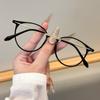 4PCS Women's men's Geometric Retro Fashionable Flat Glasses Suitable for Any Face Shape Fashionable and Versatile