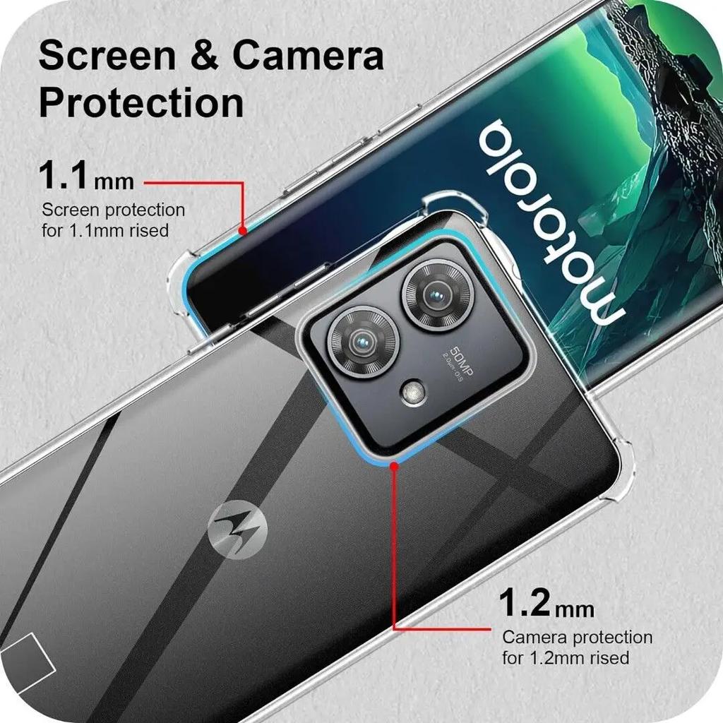 Shockproof Airbag TPU Case for Motorola G05 G75 G85 G35 G55 E14 G04S G24 G15 Power G84 G34 G54 G14 Protective Cover Fundas Coque