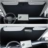 For Tesla Car Windshield Sunshade Folding Front Window Sun Shade Cover Heat Protection Visor For Model Y Model3 2024 Accessories