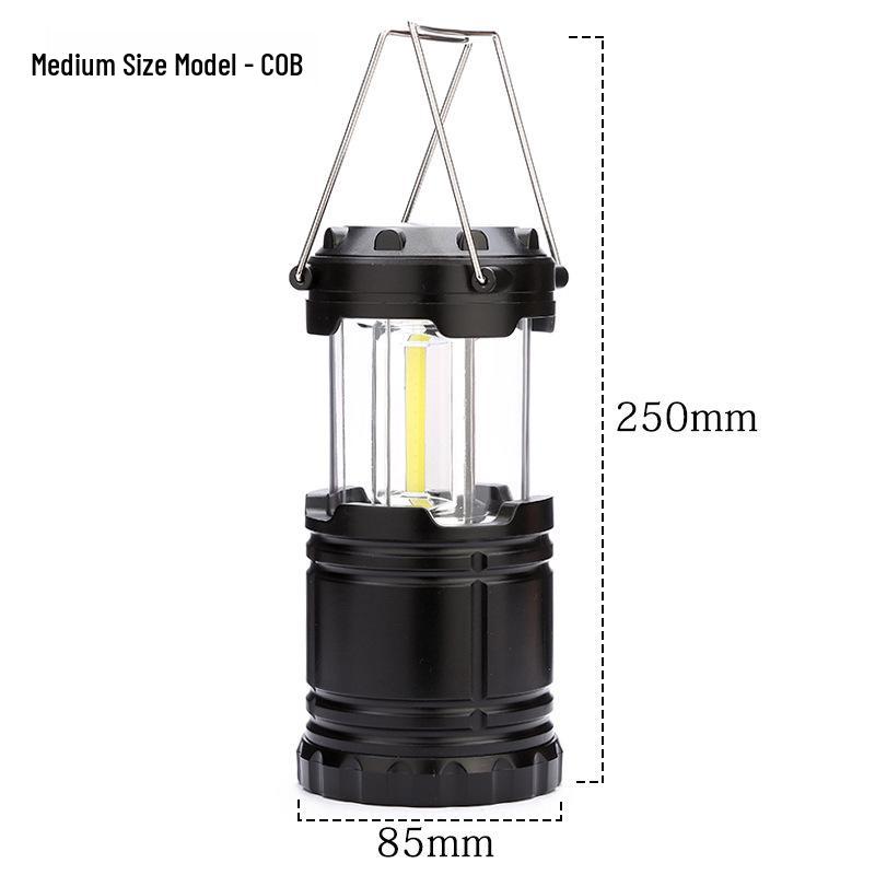 Solar-Powered Multifunctional Camping Lantern