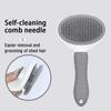 Cat Grooming Massage Brush Pet Comb Professional Open Knot Pet Hair Removal Brush Durable kitten comb Pet Accessories