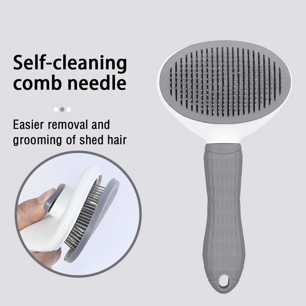Cat Grooming Massage Brush Pet Comb Professional Open Knot Pet Hair Removal Brush Durable kitten comb Pet Accessories