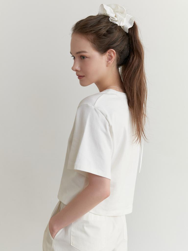 Liel Cone Half T-Shirt (Ivory)