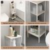LIEI Bathroom Crevice Storage Shelf