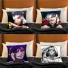 RRecord of Ragnarok Print Polyester Pillow Case for Valentine gift Home Sofa Cushion Cover Decoration Custom
