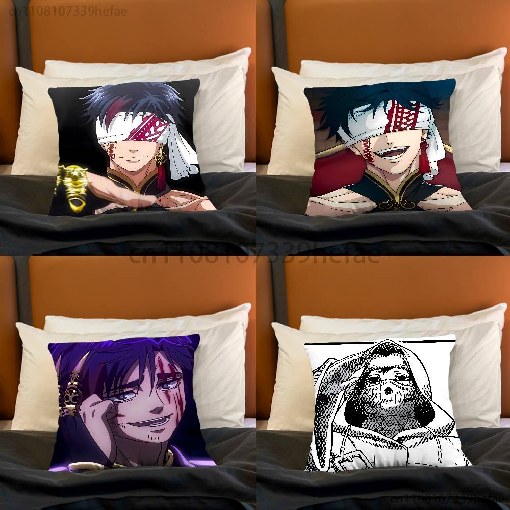 RRecord of Ragnarok Print Polyester Pillow Case for Valentine gift Home Sofa Cushion Cover Decoration Custom
