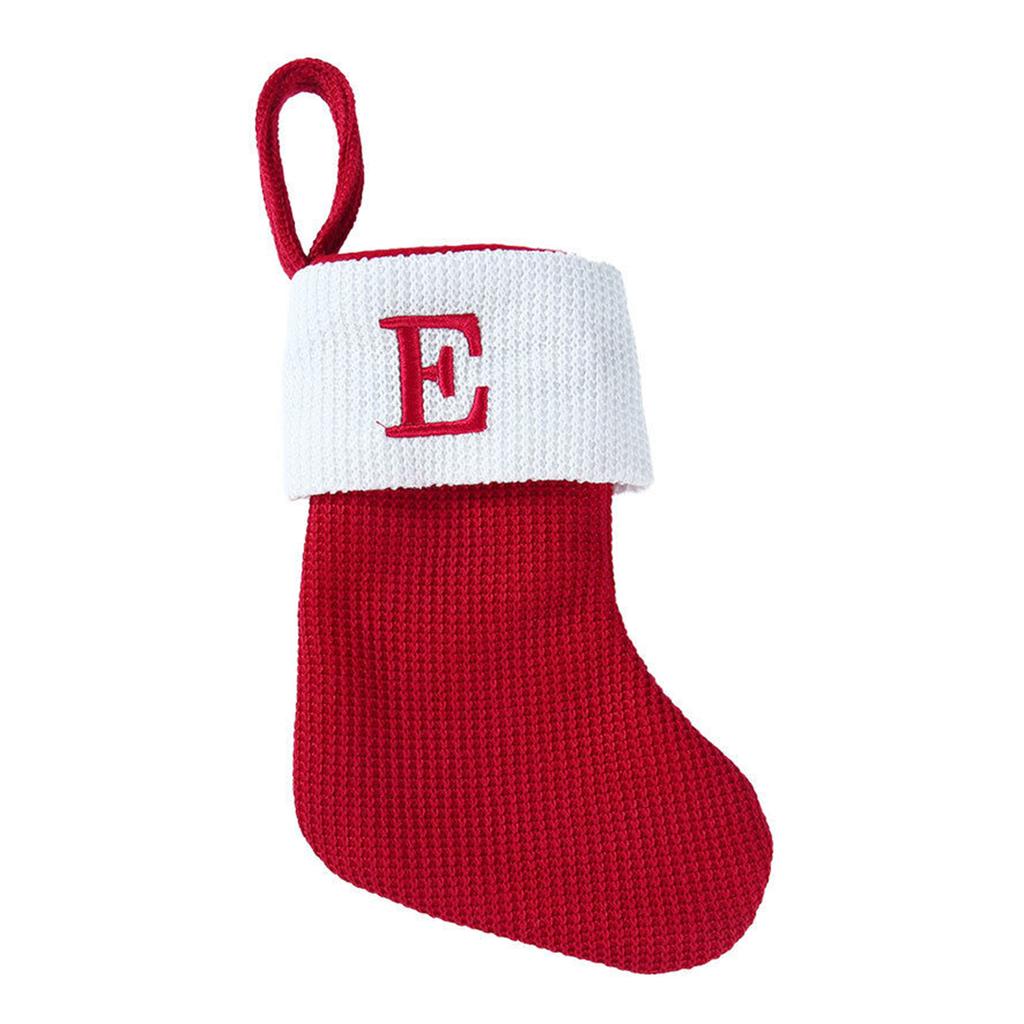 Christmas Letter Knitting Socks Christmas Tree Ornaments Christmas Decorations For Home 2025 Navidad Noel 2026 Xmas Gift