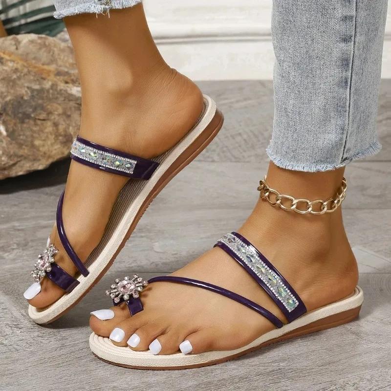 Fashion 2025 New Summer women shoes high-quality Over sized Beach Sandals  Fashionable Outdoor Slippers Women Shoes Summer Sandals